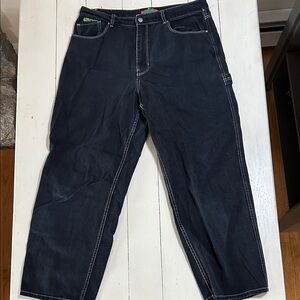 Dark Blue Denim Jeans